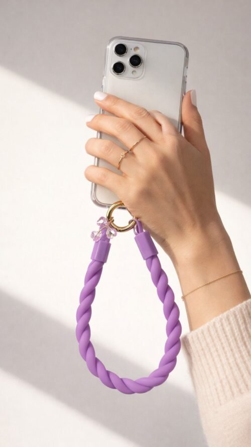 Silicone Braided Mobile Hanger