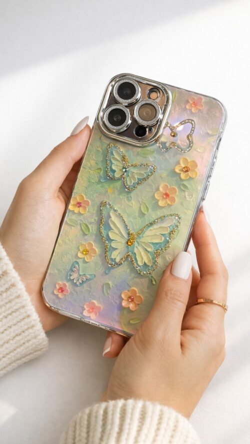 Butterfly with lens protector Cover