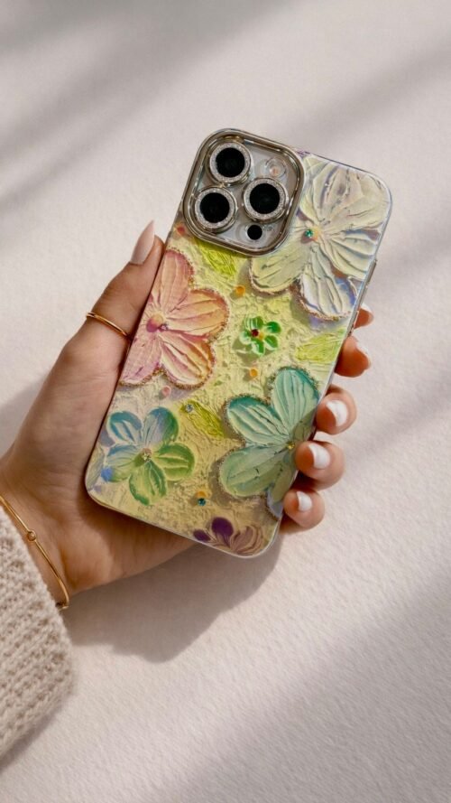 Flower With Lens protector Cover