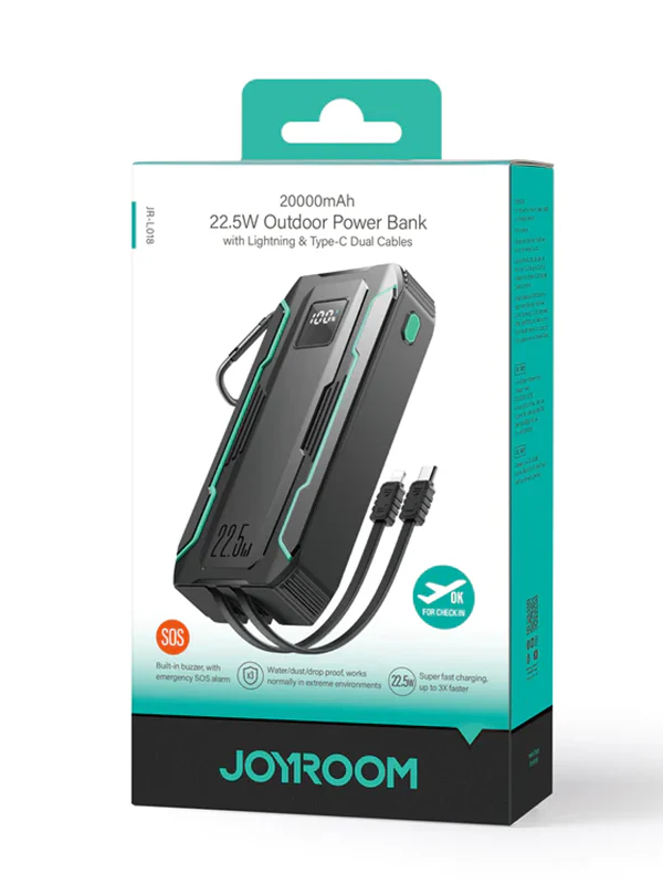 Joyroom Power Bank 20000mAh JR L018