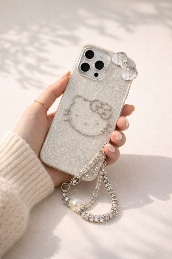 Hello Kitty struss with Hand Strap Cover