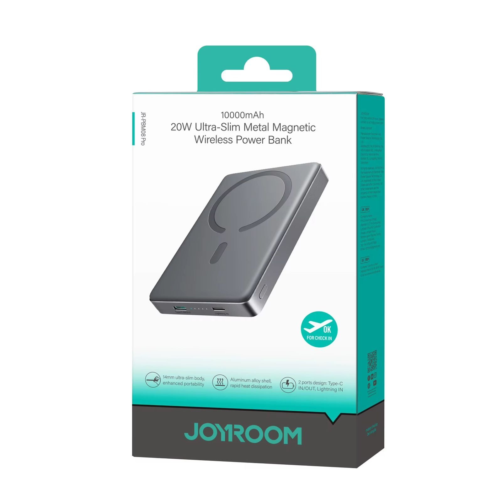 Joyroom Power Bank Magsafe 10000mAh jr pbm08 Pro
