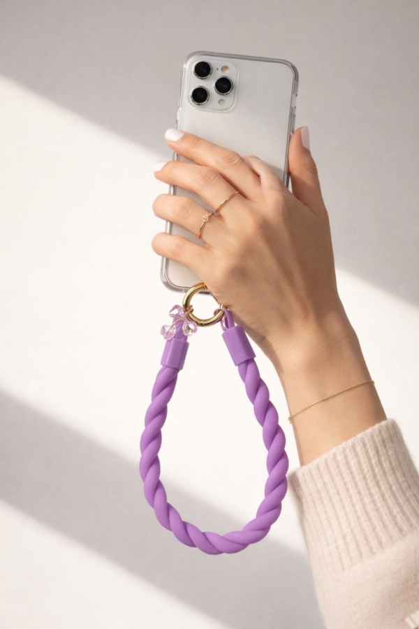 Silicone Braided Mobile Hanger