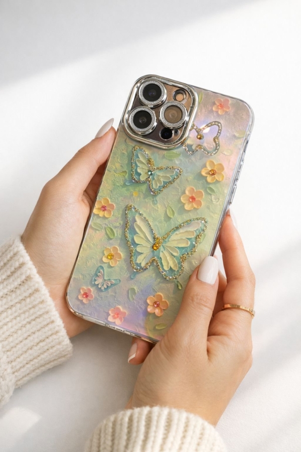 Butterfly with lens protector Cover