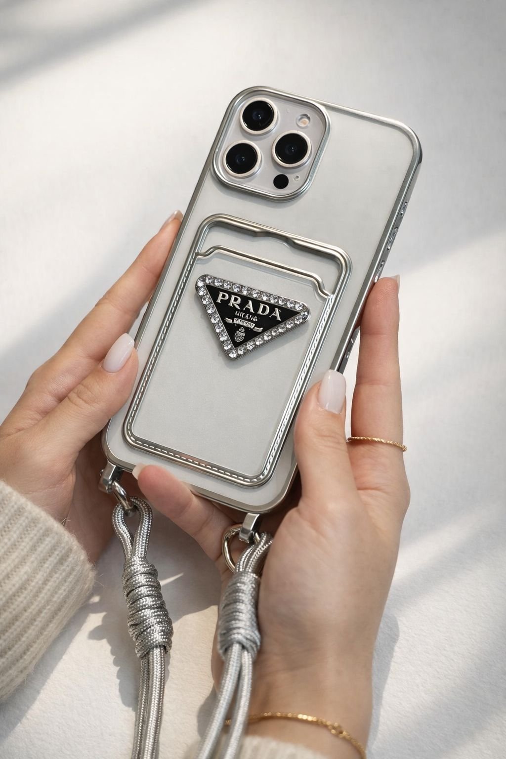 Prada With Pocket and Chain Cover – dubizo-eg.com