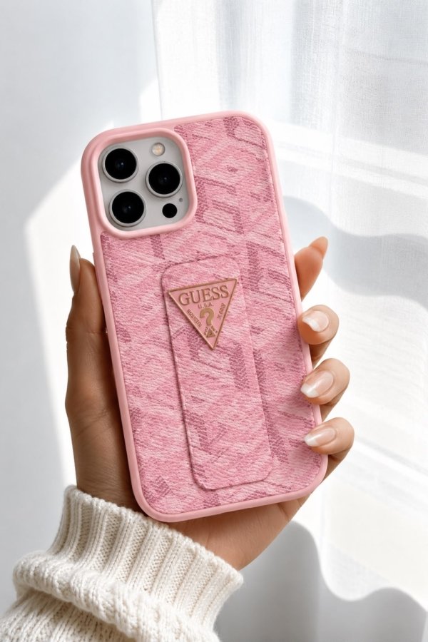 Guess 4D pattern with holder Cover