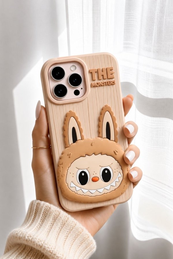 Labubu The Monsters Mirror Cover