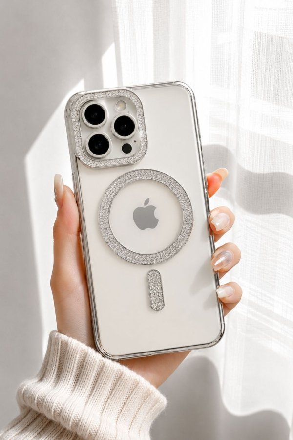 Magsafe Transparent Diamond Cover
