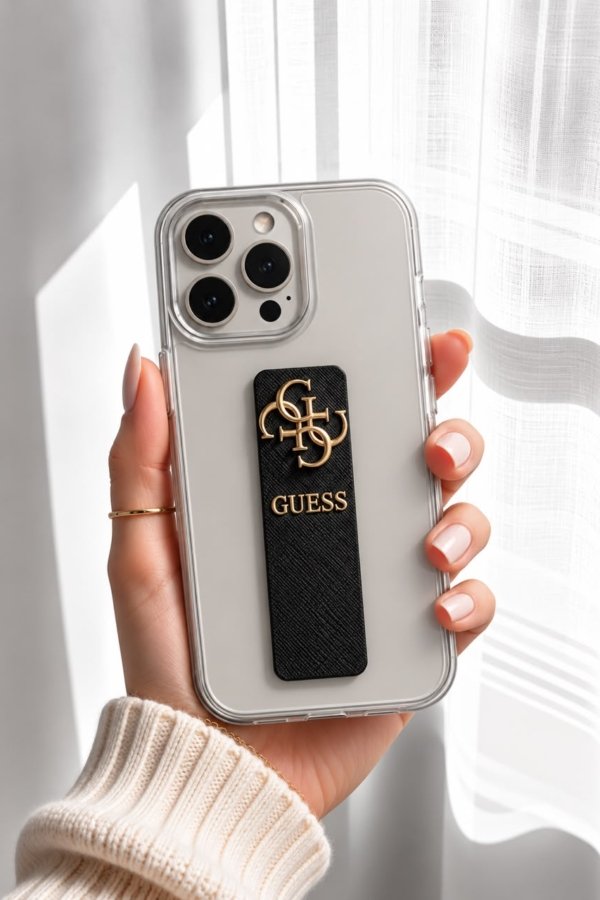 Guess Stand Holder Transparent Cover