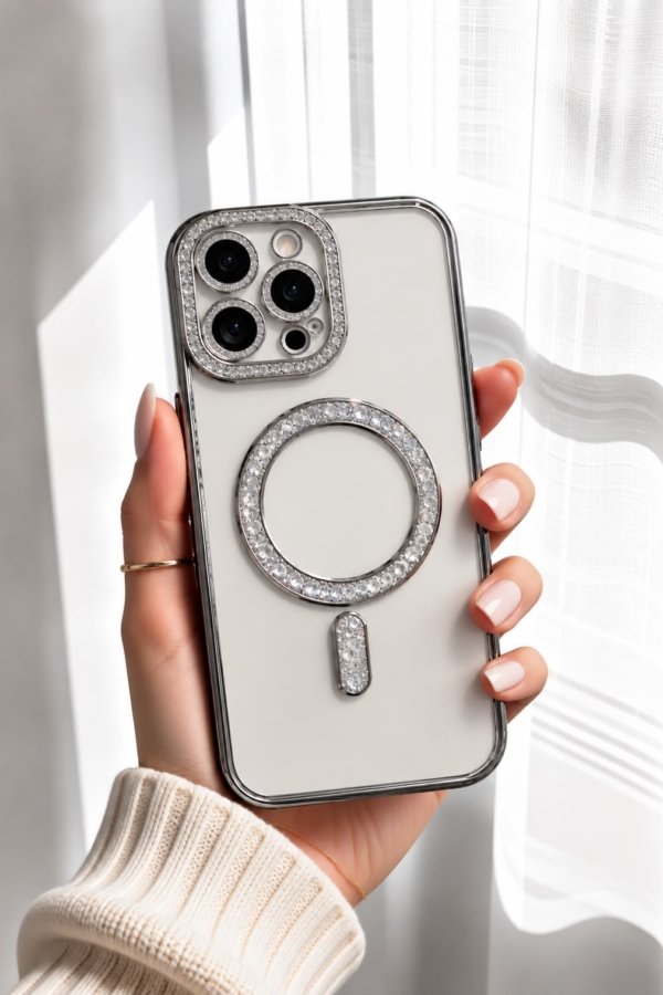 Magsafe Transparent Diamond Cover