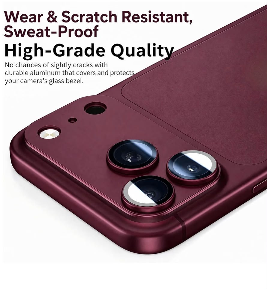 Plain Full Lens protector iPhone 18 Series Image 3