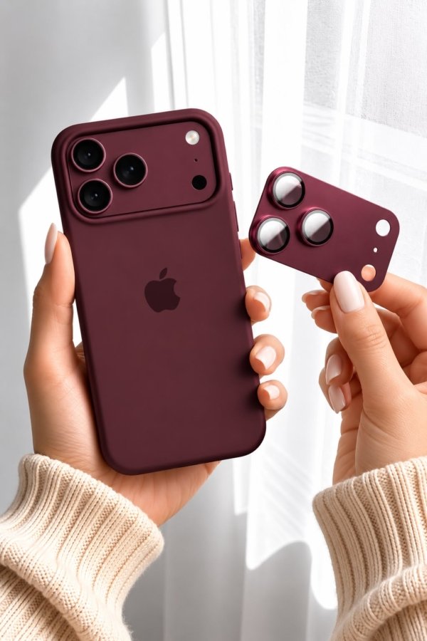 Cover Apple Silicone & Lens Protector